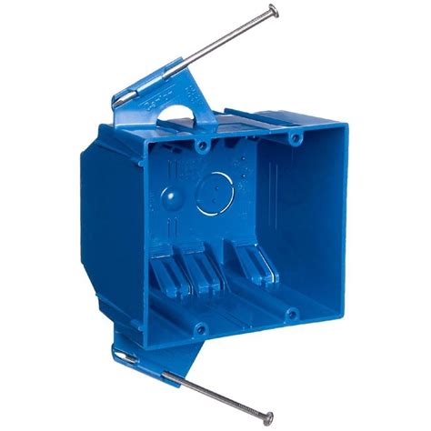 2-gang electrical box metal|shallow 2 gang outlet box.